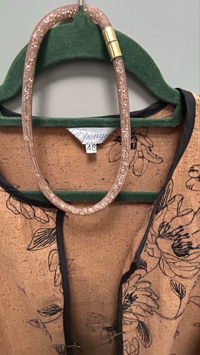 Sacou Sponge cu broderie cusuta manual