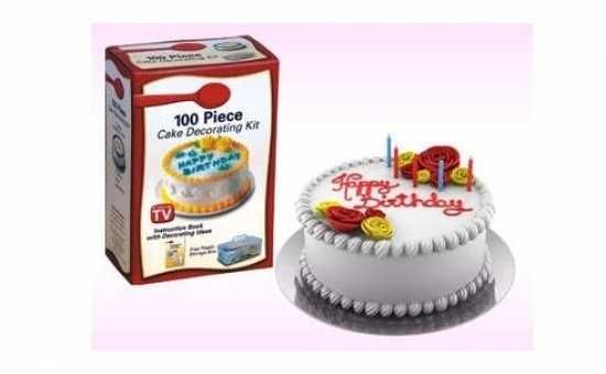 100 piese decor tort/prajituri