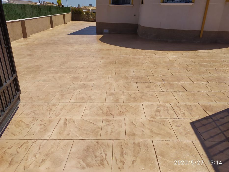 Beton Amprentat/ Vertical