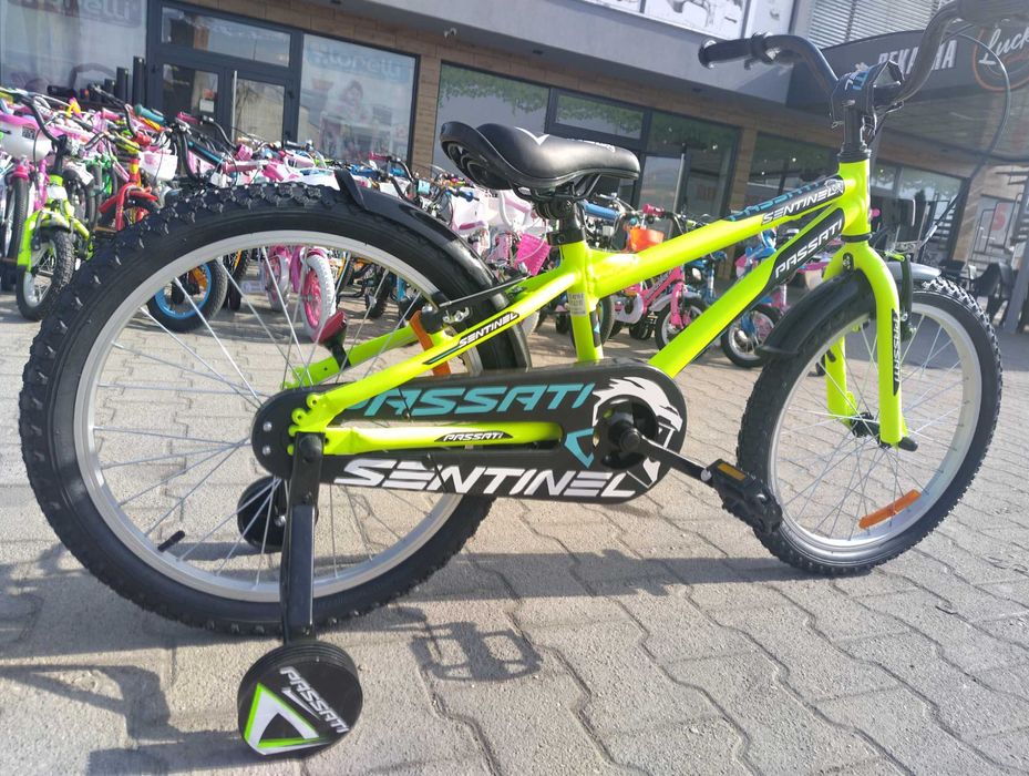 PASSATI Алуминиев велосипед 20" SENTINEL жълт