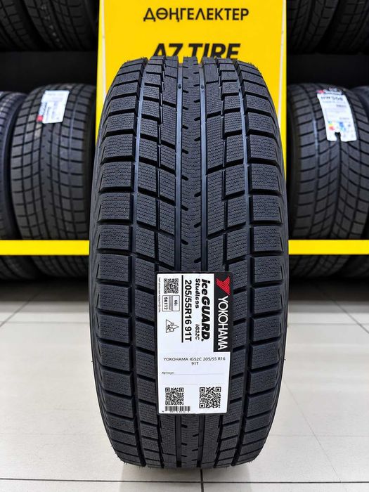 205/55 R16 Зимние шины Yokohama Ice Guard IG52C 91T без шипов