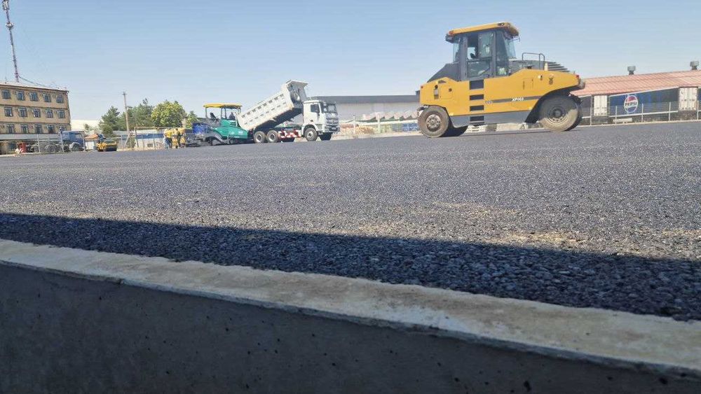 Услуга "асфальтирование под ключ" по Узбекистану