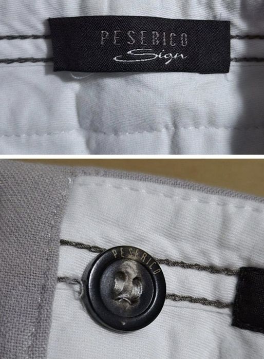Pantaloni de lux Peserico, Handmade Tailored, Made in Italy, Damă - 40