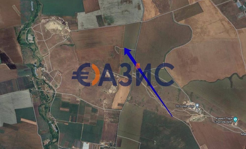 Парцел Земеделска земя, 3085 кв. м, гр. Ахелой, Общ. Поморие, България