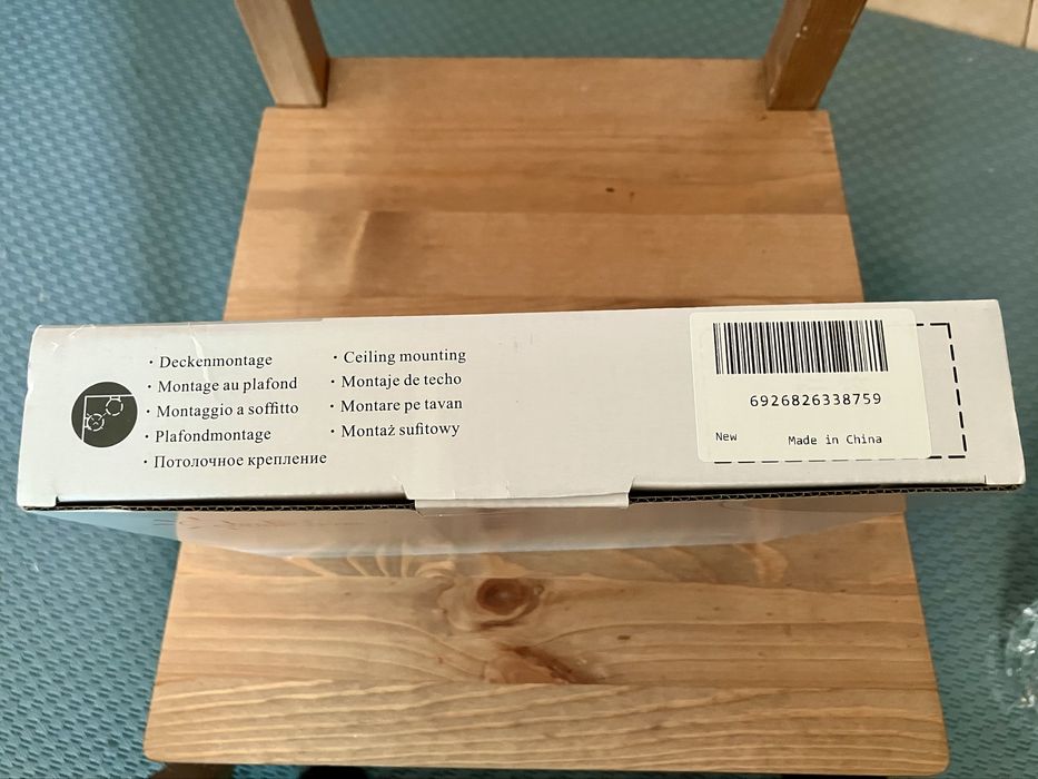 Plafoniera LED noua 25 cm, 3000 lumeni, 32w, lumina alba 4500K plastic