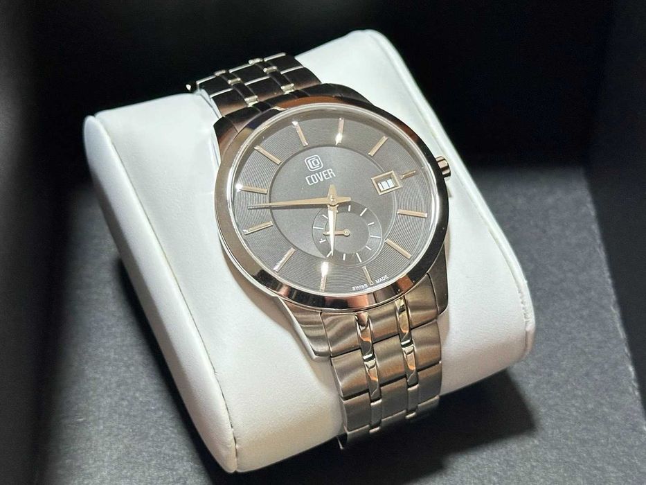 НОВ Мъжки часовник Cover - Co173.01, Гаранция