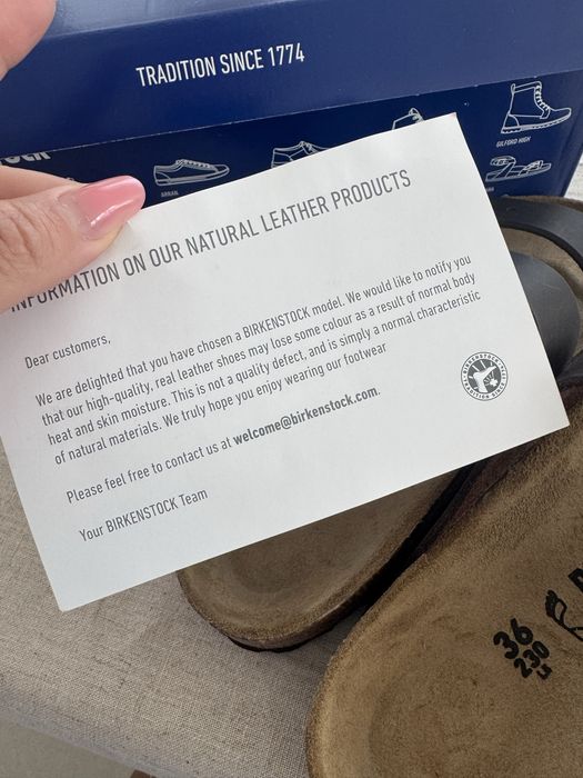 Birkenstock Arizona, 36, oiled Leather, Brown