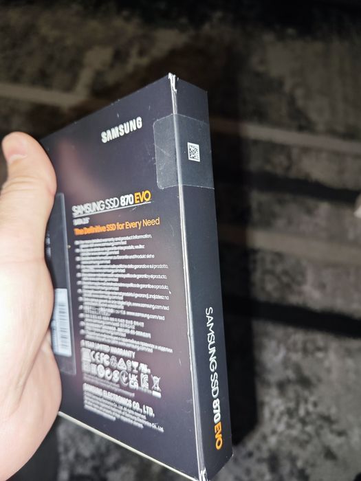 Samsung EVO 870 500gb NOU SIGILAT model MZ-77E500