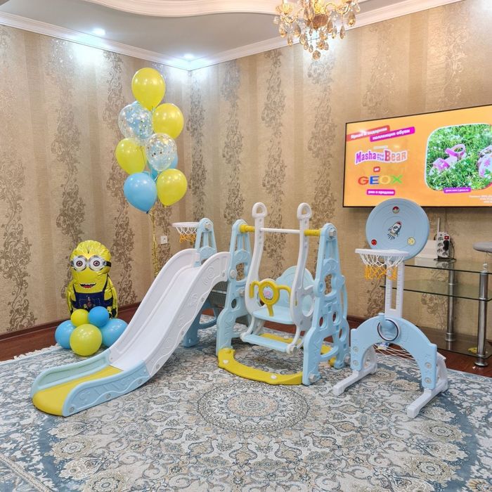 Акция !!! Подарочный детский горки.