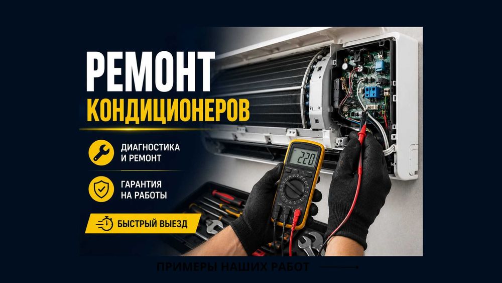Ремонт кондиционеров | Чистка кондиционеров | Заправка фреоном