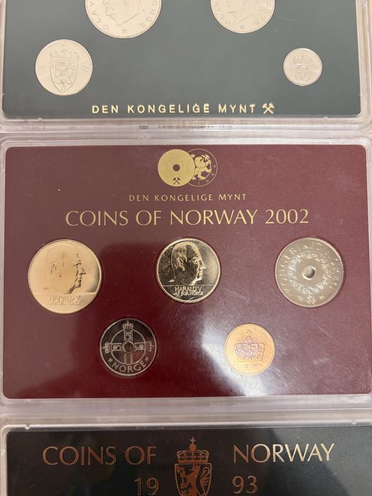 Colectie Monede Norvegiene 1993