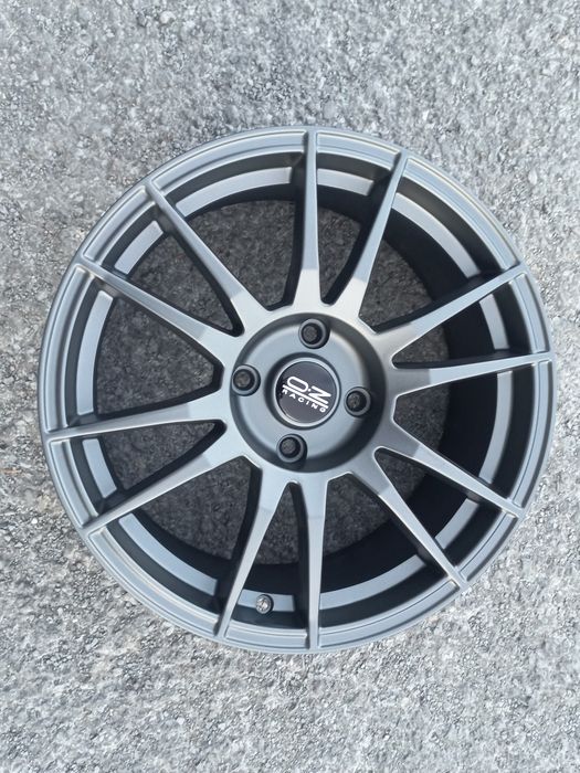 17"4x114.3 O.Z Матт Гънметал Perlude Mitsubushi Hyundai Kia Nissan 7.5j et35 Чисто Нови