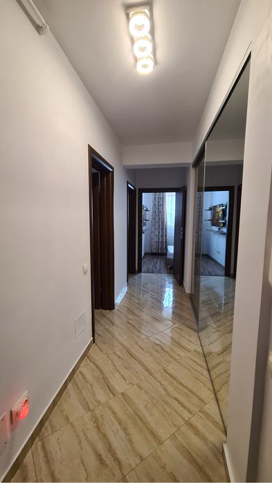 Vand apartament decomandat, mobilat si utilat complet  , 2 camere, 51 mp. Se afla in Chiajna Rosu, Acvilei 42 .