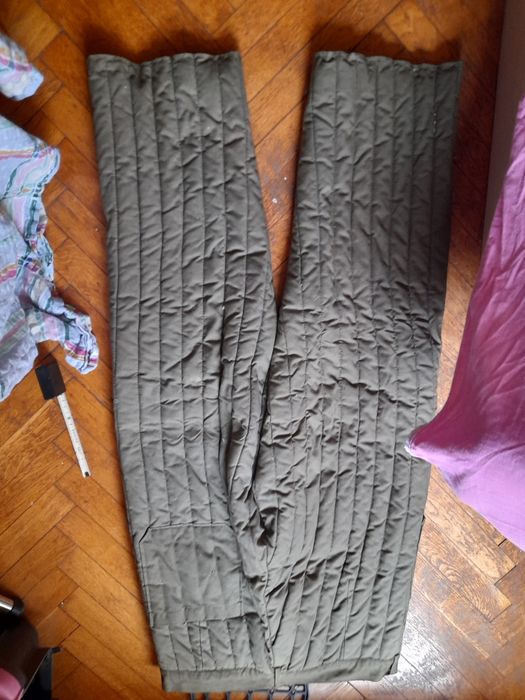 Брезентова престилка и долнище от памуклийка