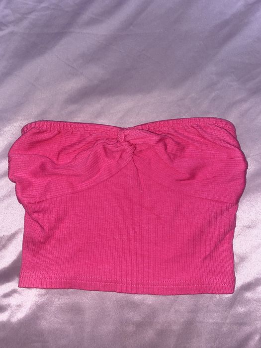 Розов потник с интересна кройка