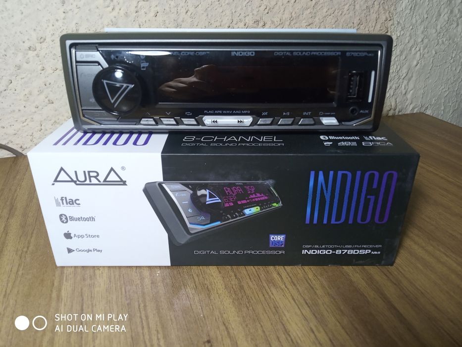 Aura indigo 877dsp процессорная магнитола