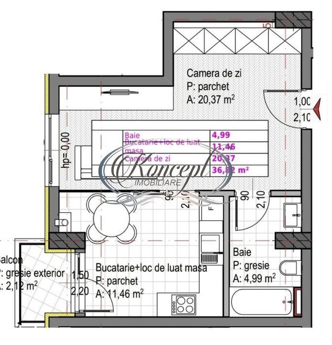 Studio ideal investitie pe strada Soporului — fotografia 3