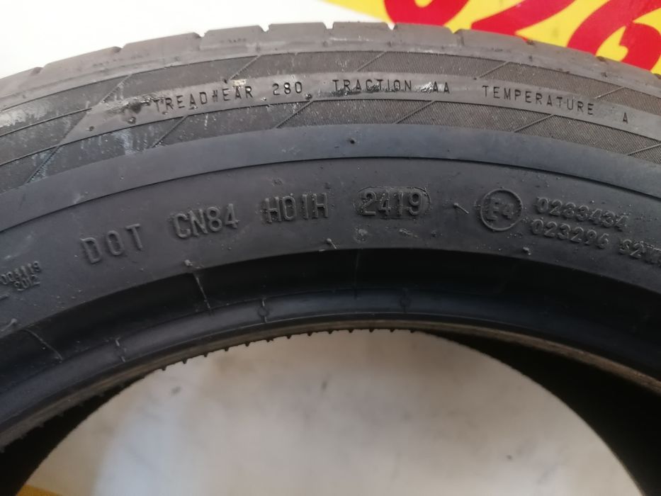 235/50/19 2*Continental vara 99v dot 2419.   6,,51mm