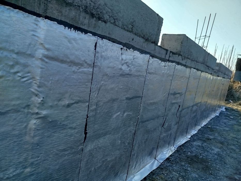Гидроизолация.ustalar.tom. terassa fundament izolatsiya qlamz