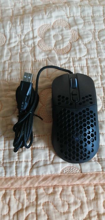 Mouse Gaming MYRIA MG7547, 12800 dpi, negru, aproape nou