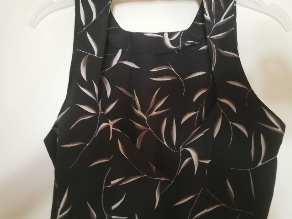 Rochie lunga, neagra, mar.M.