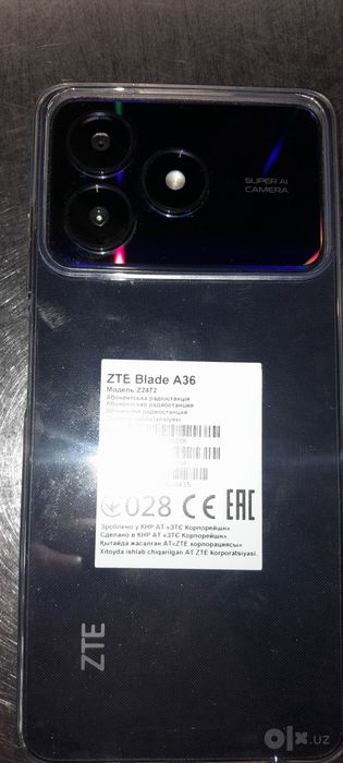 Продаю ZTE blade A 36 в хорошем,состоянии коробка документы есть


Обм