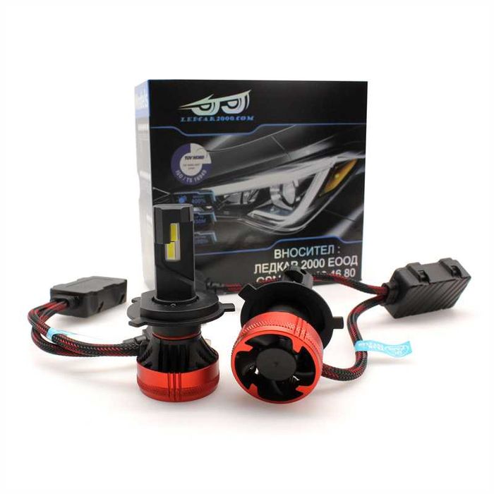 Лед Крушки TitaN 24  *CANBUS* H1 H4 H7 H11 HB3 HB4 +Подарък LED T10