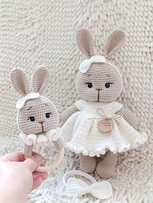 Вязанные крючком игрушки