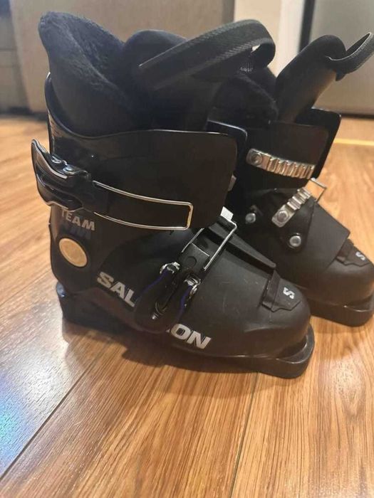 Clapari Salomon Team copii 31-32 EU + Casca BONUS