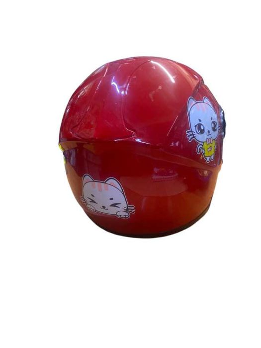 Детска каска за мотор, Каска за дете 6-10години,Червена - 124