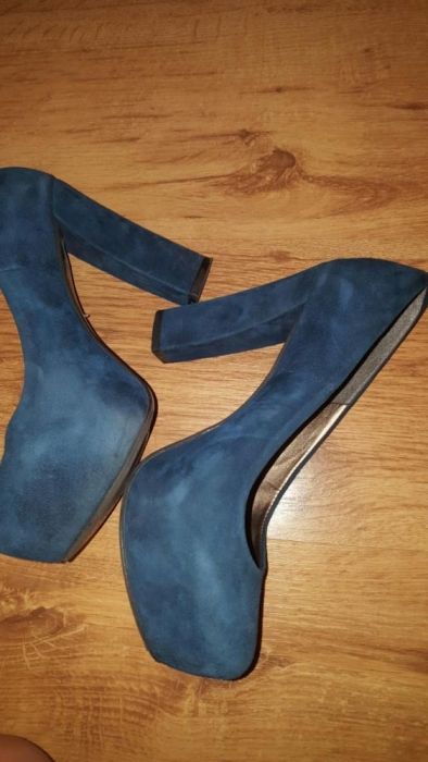 Pantofi piele intoarsa