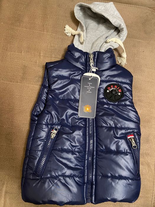 Детски пухен елек