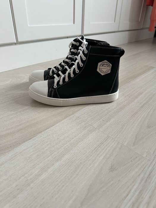 Кеды кожанные демисезонные