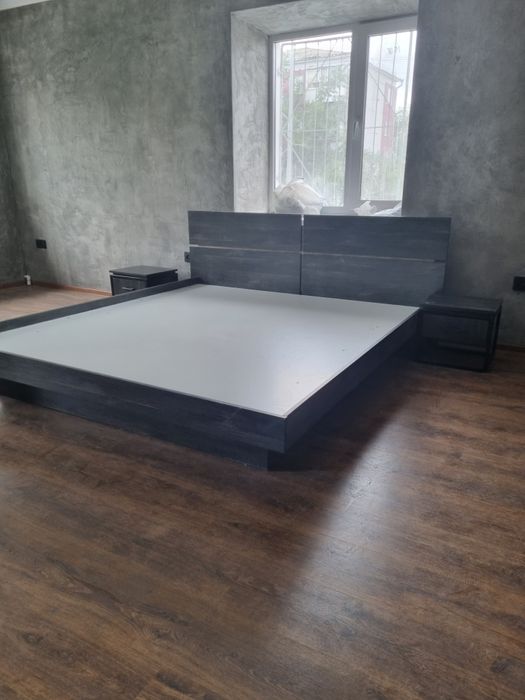 Кровать в стиле лофт