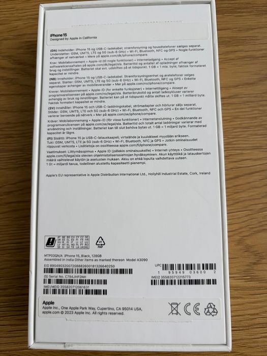 Iphone 15 100%funțional