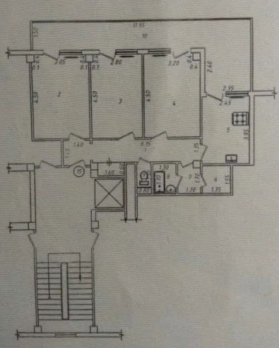 Дружба народов Продаётса 3/5/9 Toshkent city 92кв.м