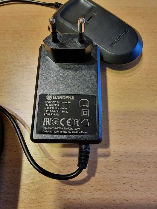 GARDENA комплект батерия и зарядно   P4A PBA 18V/72 + AL 1810 CV P4A