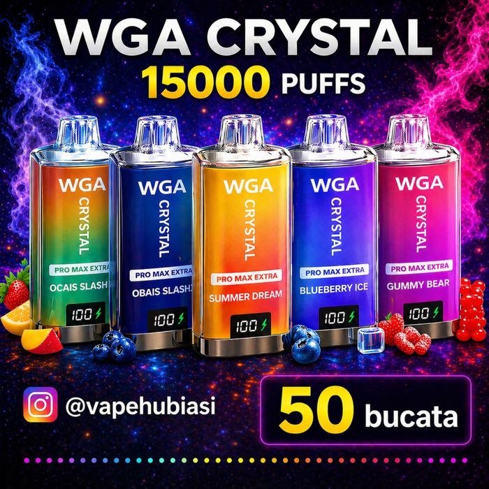 VapeWGA Crystal 15.000 Puffs