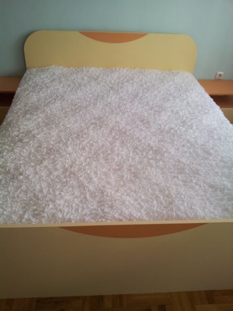 Спалня 200х165см с два нощни шкафа + матрак Mattera/Маттера.