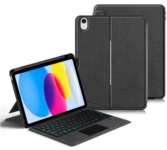 Магнитен калъф с клавиатура за iPad 10-то, 11-то поколение A16 2025