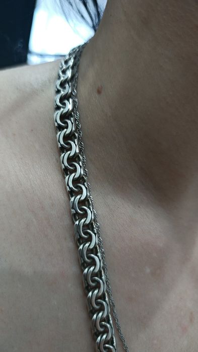 Продам цепь серебро