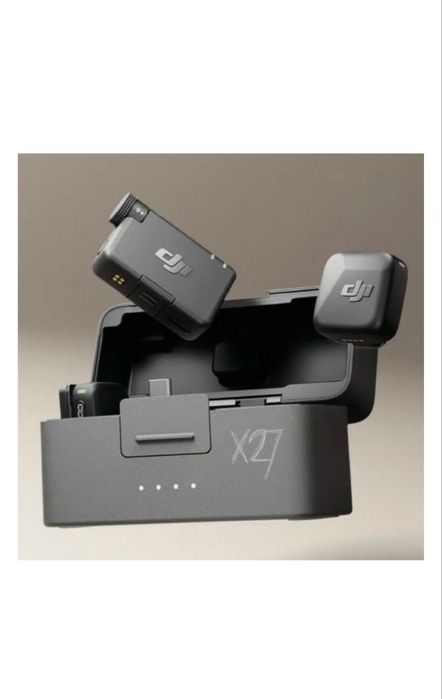 Микрофон DJI Mic Mini(2TX + 1RX + Charging Case) черный