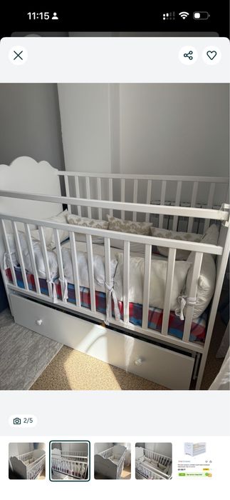 Детский монеж. Сынбаған матрас таза.