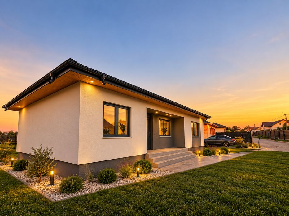 DIRECT PROPRIETAR | Casă Nouă la cheie| Teren 500 MP