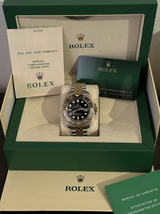 Rolex gmt master auriu