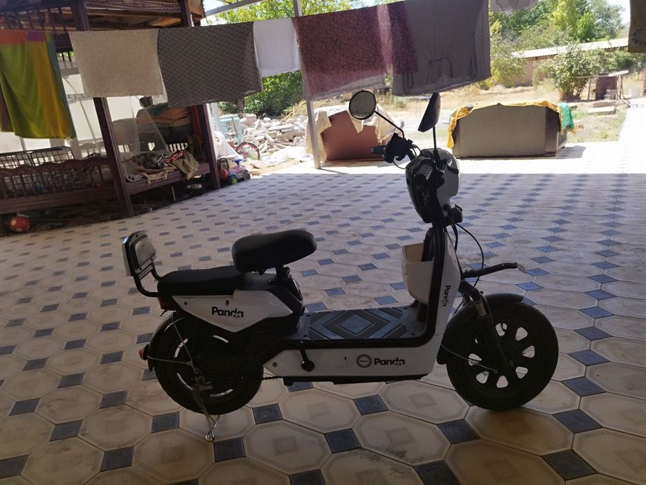 Продается электроскутер панда в нормальном состоянии