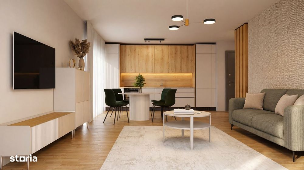 Apartament 3 camere, 2 bai, incalzire in pardoseala, Comision 0%