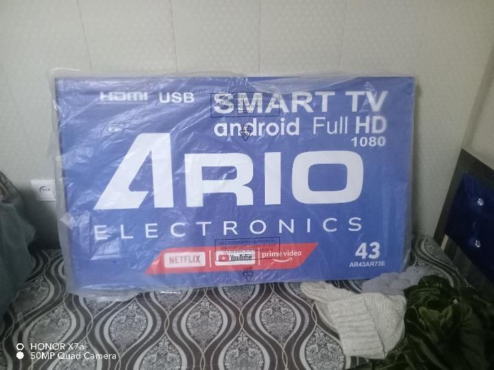 ARIO telvizor yangi pachka srochno pul kireg garantiya bor 2 ta pulti