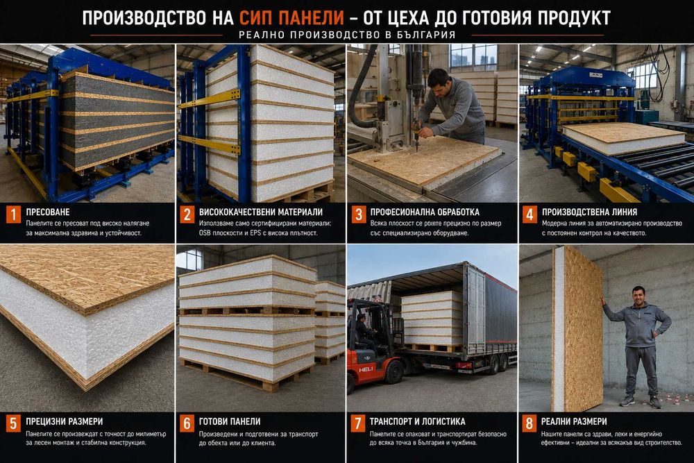 Строителни панели структурно изолиране