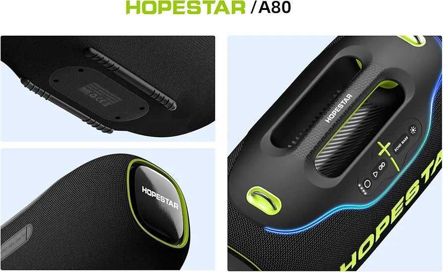 Boxa bluetooth HOPESTAR A80 -NOUA/sigilata (mult peste JBL)